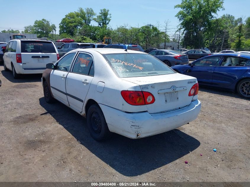 2003 Toyota Corolla Ce VIN: 2T1BR32E93C034294 Lot: 39480408