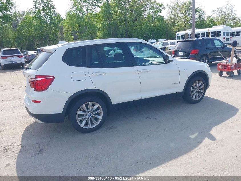 2015 BMW X3 xDrive28D VIN: 5UXWY3C5XF0E95605 Lot: 39480410