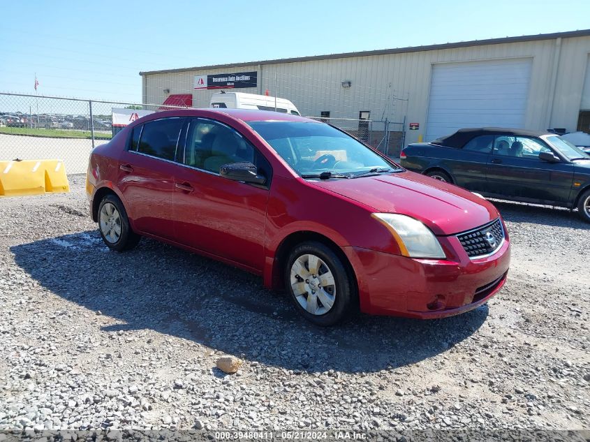 2008 Nissan Sentra 2.0 VIN: 3N1AB61E28L748326 Lot: 39480411