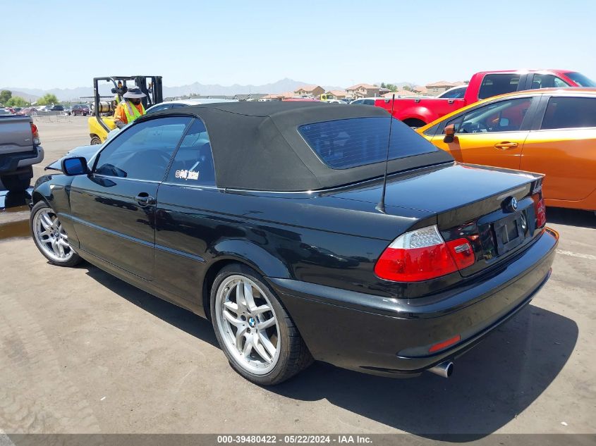 2004 BMW 330Ci VIN: WBABW53464PL43473 Lot: 39480422