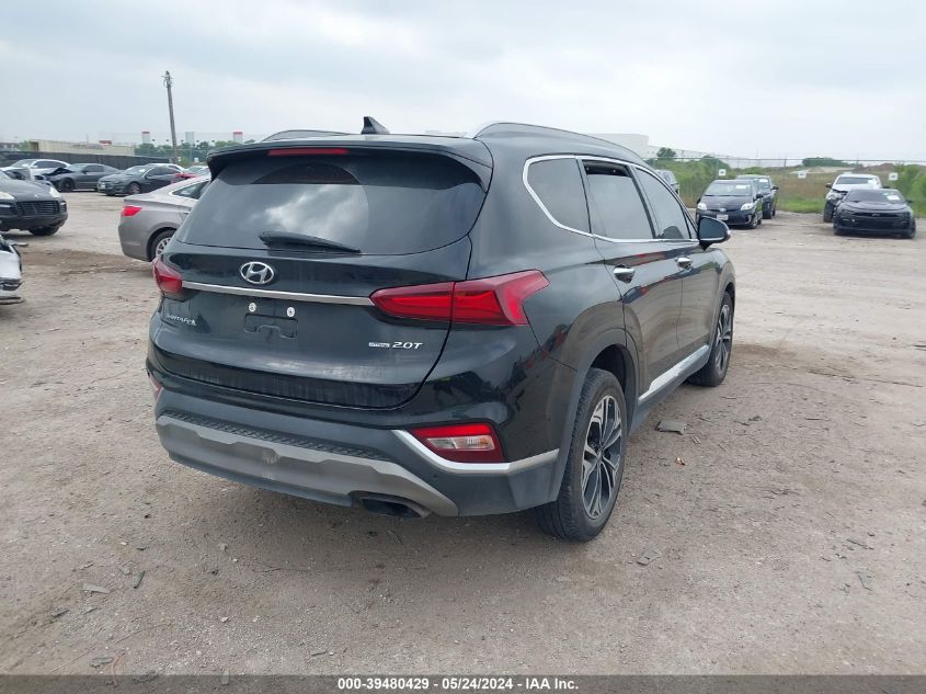 2020 Hyundai Santa Fe Sel 2.0T VIN: 5NMS3CAA9LH223327 Lot: 39480429