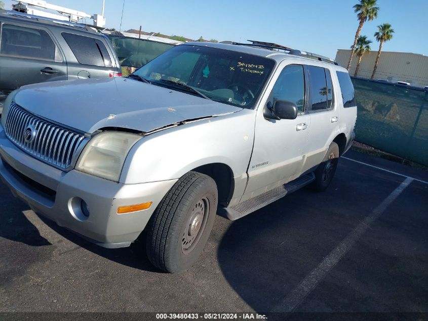 2002 Mercury Mountaineer VIN: 4M2ZU86E62UJ09257 Lot: 39480433