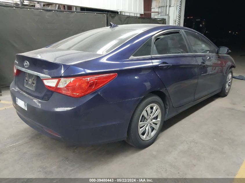 2011 Hyundai Sonata Gls VIN: 5NPEB4AC9BH098645 Lot: 39480443