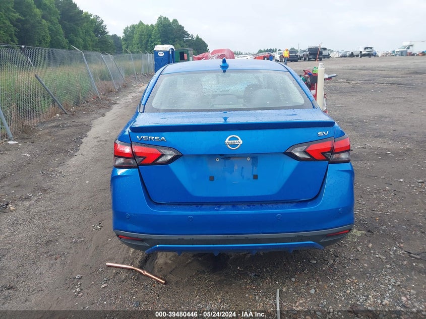 2020 Nissan Versa Sv Xtronic Cvt VIN: 3N1CN8EVXLL811347 Lot: 39480446