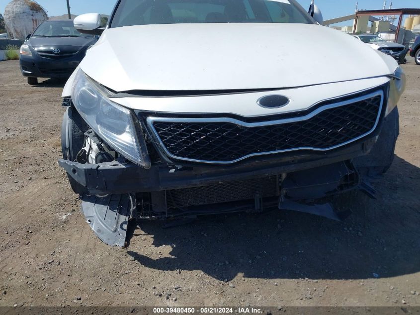2013 Kia Optima Sx VIN: 5XXGR4A60DG101123 Lot: 39480450