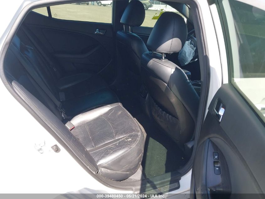 2013 Kia Optima Sx VIN: 5XXGR4A60DG101123 Lot: 39480450