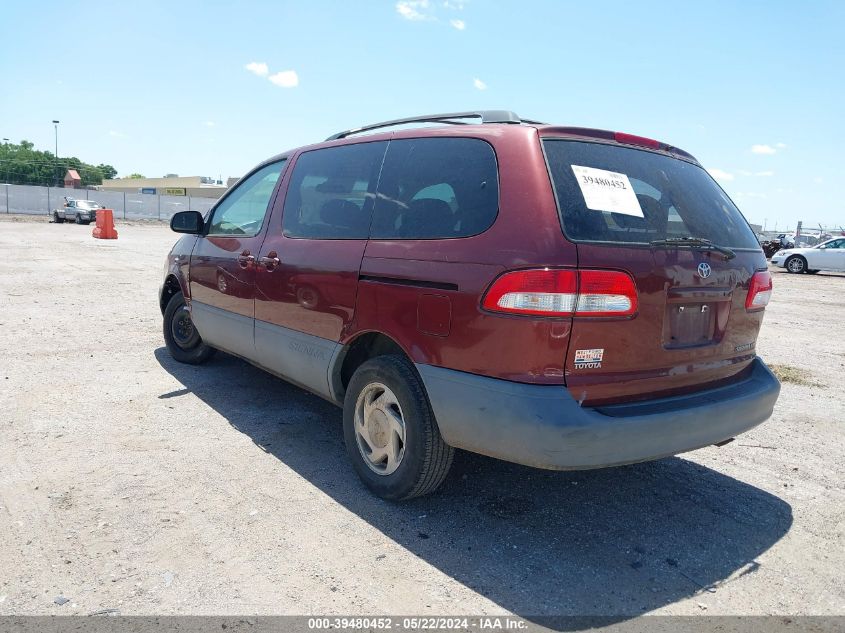 2003 Toyota Sienna Le VIN: 4T3ZF13C13U513887 Lot: 39480452