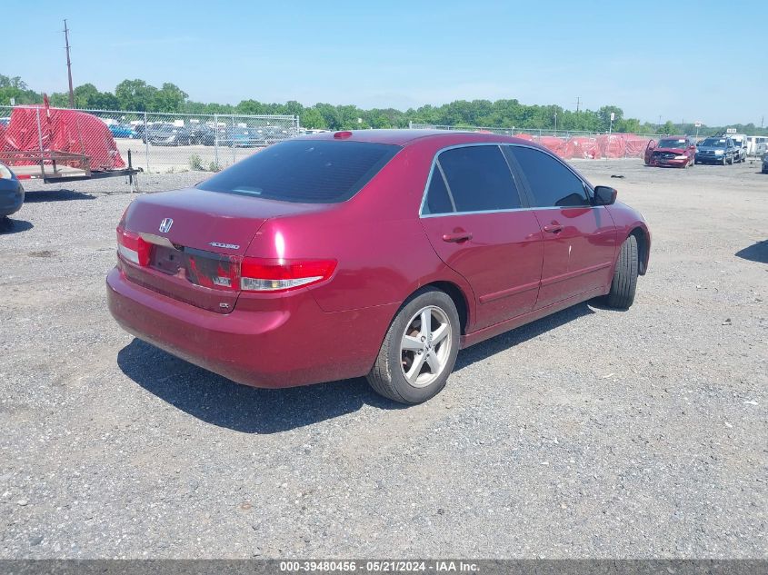 2004 Honda Accord 2.4 Ex VIN: 1HGCM55834A111821 Lot: 39480456