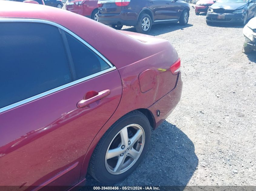 2004 Honda Accord 2.4 Ex VIN: 1HGCM55834A111821 Lot: 39480456