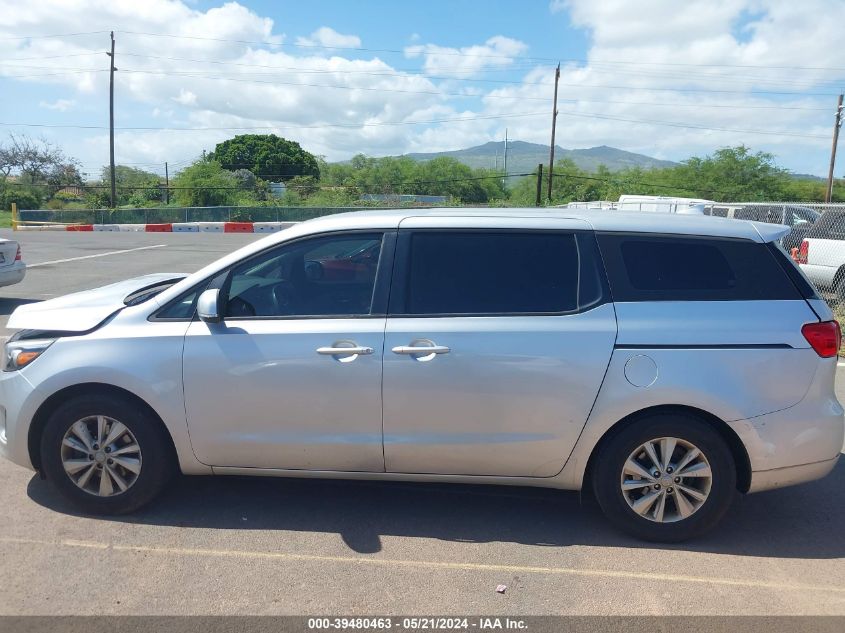 2017 Kia Sedona L VIN: KNDMA5C1XH6282852 Lot: 39480463