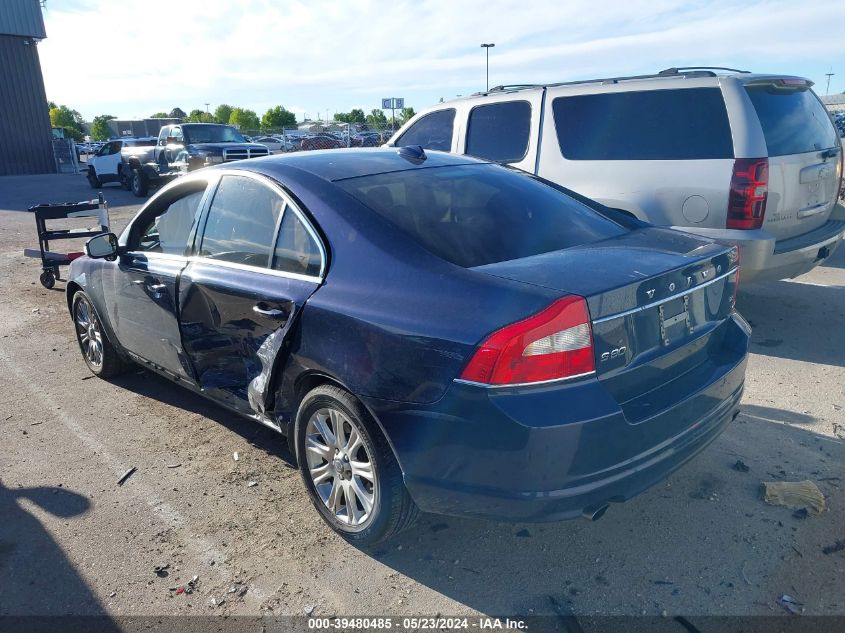 2010 Volvo S80 3.2 VIN: YV1982AS9A1119490 Lot: 39480485