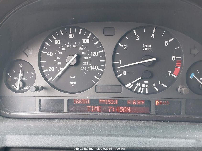 2006 BMW X5 3.0I VIN: 5UXFA13536LY38503 Lot: 39480493