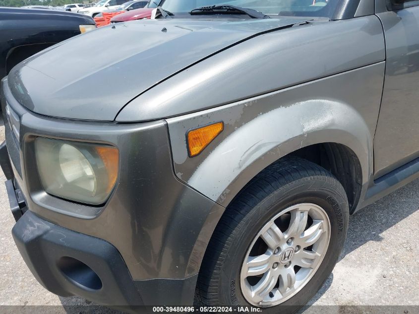 2007 Honda Element Ex VIN: 5J6YH177X7L000093 Lot: 39480496