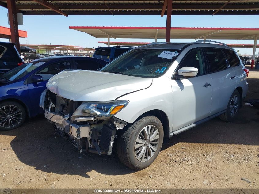 2017 Nissan Pathfinder Sl VIN: 5N1DR2MM1HC694266 Lot: 39480521