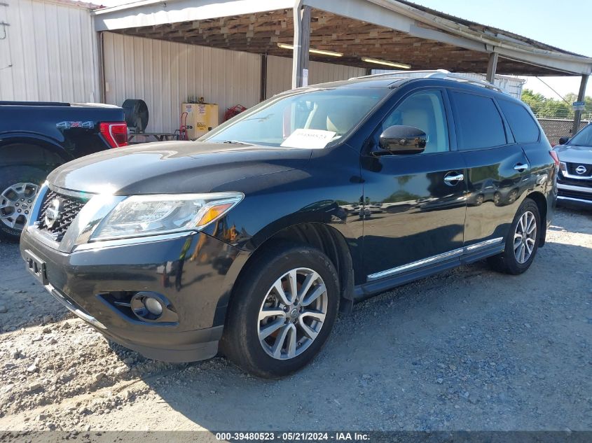 2013 Nissan Pathfinder Sl VIN: 5N1AR2MN1DC616074 Lot: 39480523