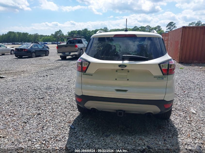2018 Ford Escape Titanium VIN: 1FMCU9J91JUB02738 Lot: 39480524