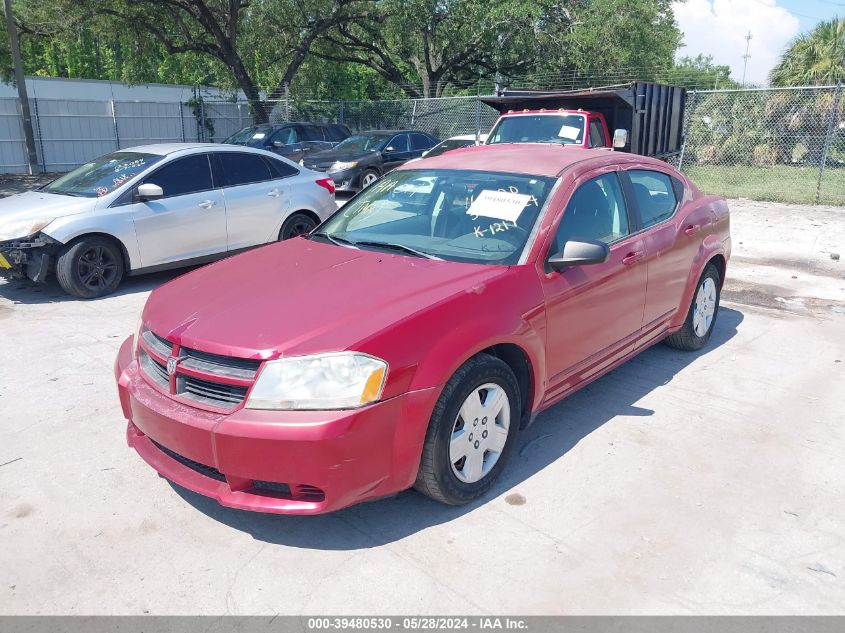 2008 Dodge Avenger Se VIN: 1B3LC46K38N165920 Lot: 39480530