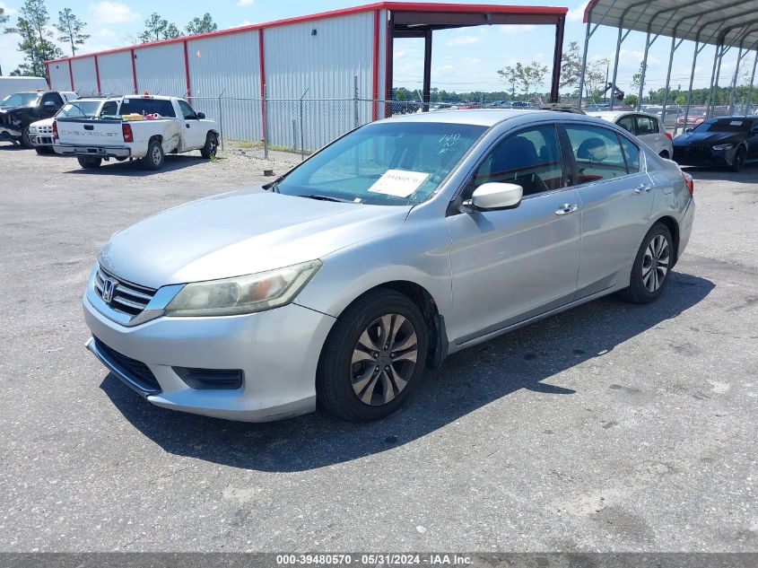 2013 Honda Accord Lx VIN: 1HGCR2F31DA143945 Lot: 39480570