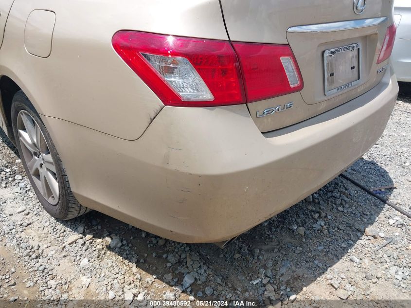 2008 Lexus Es 350 VIN: JTHBJ46G682208111 Lot: 39480592