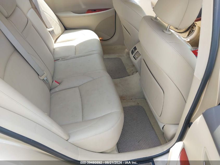 2008 Lexus Es 350 VIN: JTHBJ46G682208111 Lot: 39480592