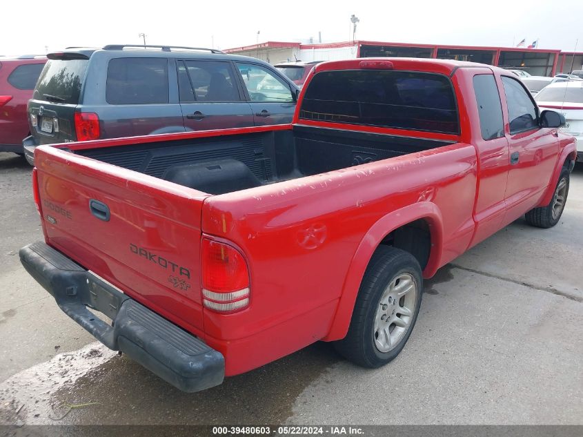 2004 Dodge Dakota VIN: 1D7GL12K64S742462 Lot: 39480603