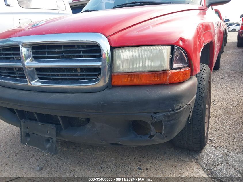 2004 Dodge Dakota VIN: 1D7GL12K64S742462 Lot: 39480603