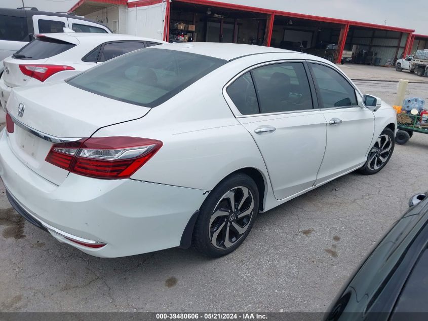 2016 Honda Accord Ex-L VIN: 1HGCR2F82GA140519 Lot: 39480606