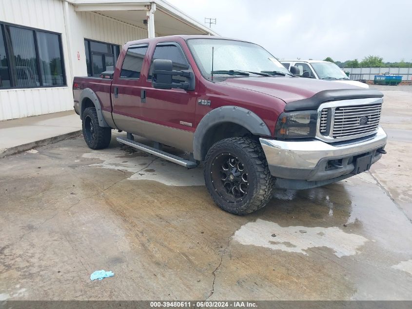 2004 Ford F-250 Lariat/Xl/Xlt VIN: 1FTNW21P54EA51739 Lot: 39480611