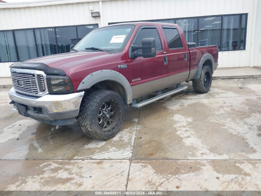 2004 Ford F-250 Lariat/Xl/Xlt VIN: 1FTNW21P54EA51739 Lot: 39480611