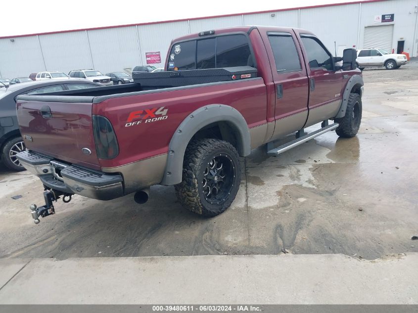 2004 Ford F-250 Lariat/Xl/Xlt VIN: 1FTNW21P54EA51739 Lot: 39480611