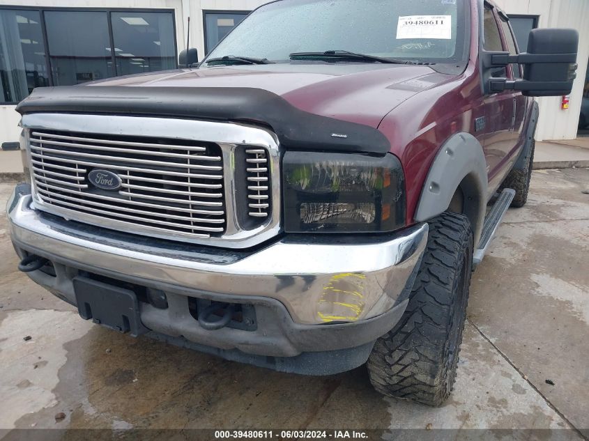 2004 Ford F-250 Lariat/Xl/Xlt VIN: 1FTNW21P54EA51739 Lot: 39480611