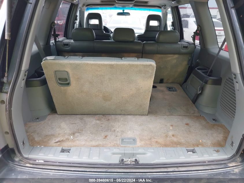 2005 Honda Pilot Ex-L VIN: 5FNYF18665B012534 Lot: 39480615