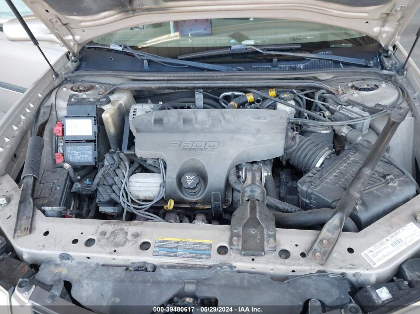 2003 Chevrolet Impala Ls VIN: 2G1WH52K339369663 Lot: 39480617