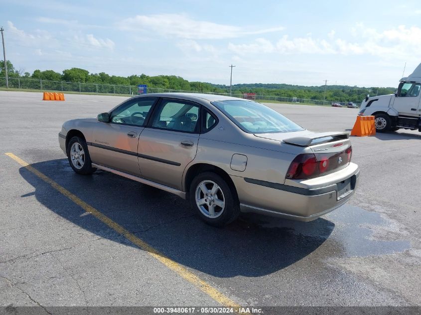 2003 Chevrolet Impala Ls VIN: 2G1WH52K339369663 Lot: 39480617