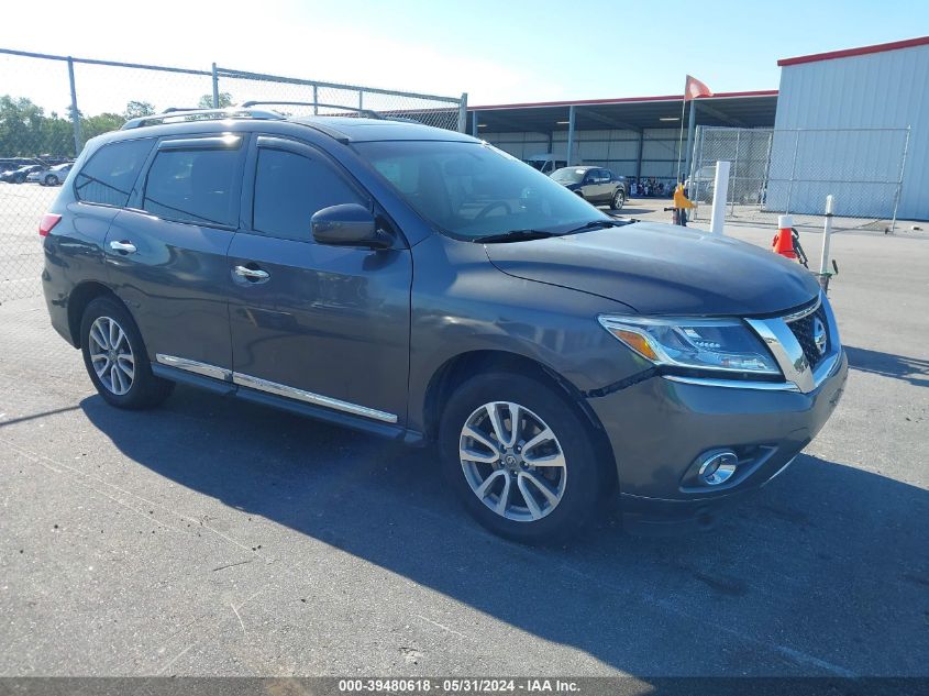 2013 Nissan Pathfinder Sl VIN: 5N1AR2MM8DC608609 Lot: 39480618