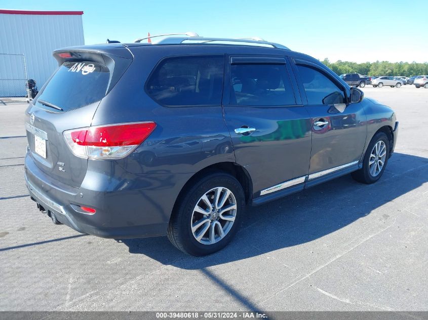 2013 Nissan Pathfinder Sl VIN: 5N1AR2MM8DC608609 Lot: 39480618