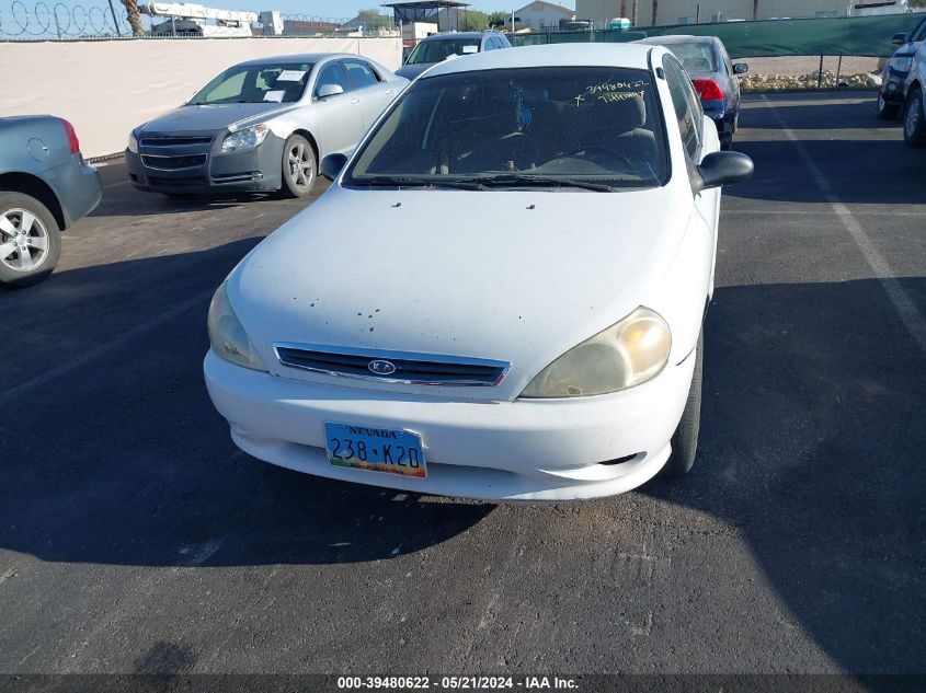 2002 Kia Rio VIN: KNADC123226182772 Lot: 39480622