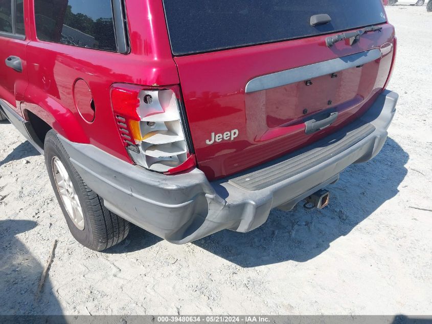 2004 Jeep Grand Cherokee Laredo VIN: 1J4GX48S64C221849 Lot: 39480634