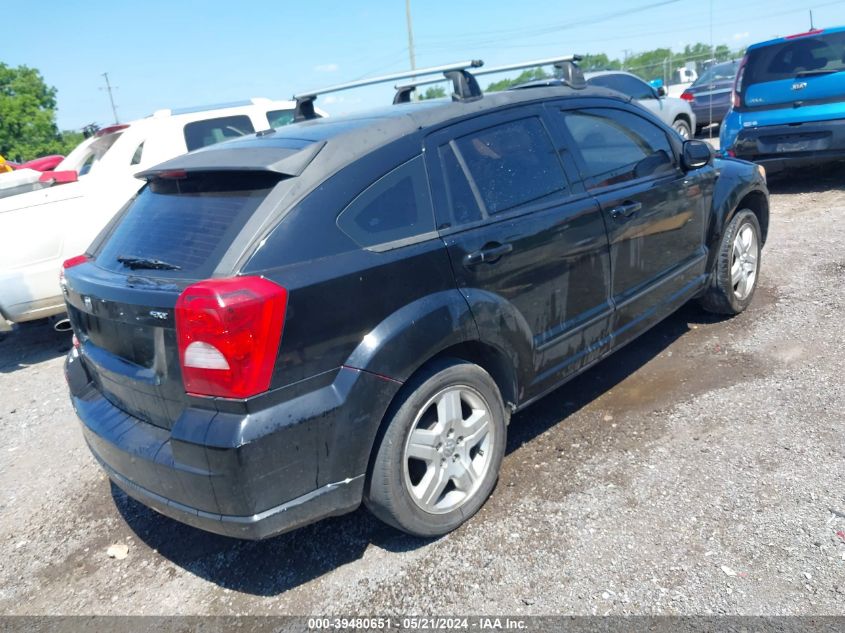 2007 Dodge Caliber Sxt VIN: 1B3HB48BX7D186340 Lot: 39480651