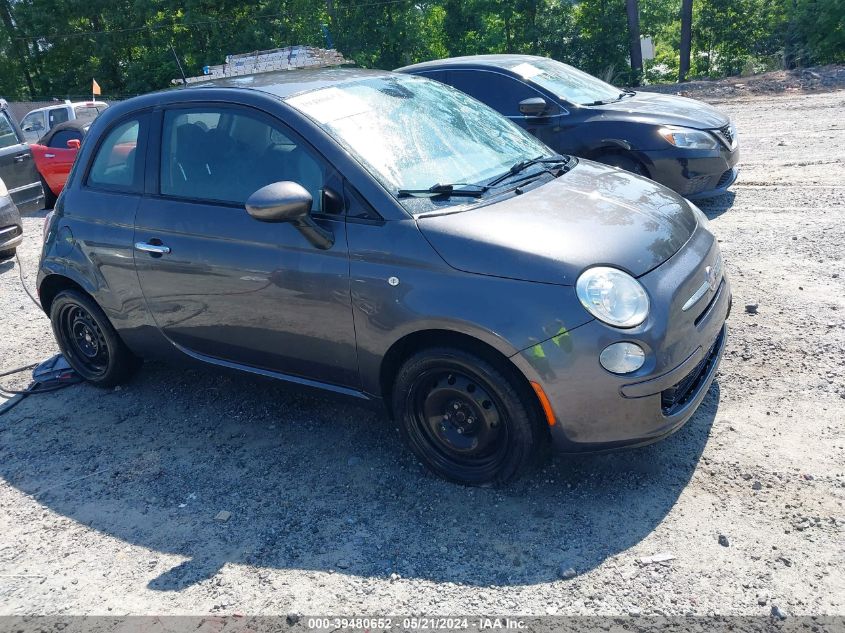 2015 Fiat 500 Pop VIN: 3C3CFFAR2FT667955 Lot: 39480652