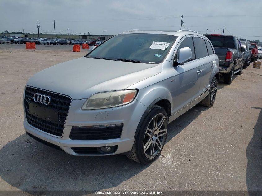 2008 Audi Q7 3.6 Premium VIN: WA1EY74LX8D040340 Lot: 39480658