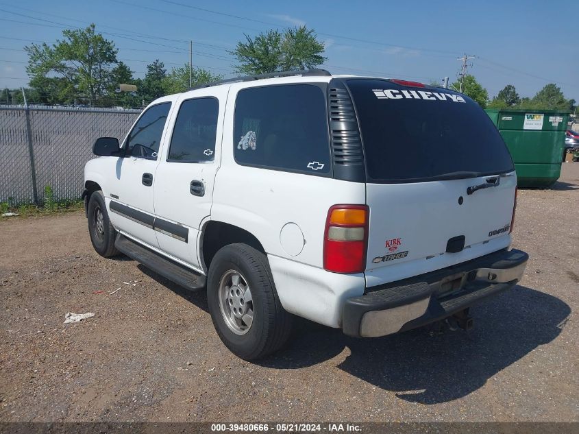 2003 Chevrolet Tahoe Ls VIN: 1GNEC13Z23R236864 Lot: 39480666