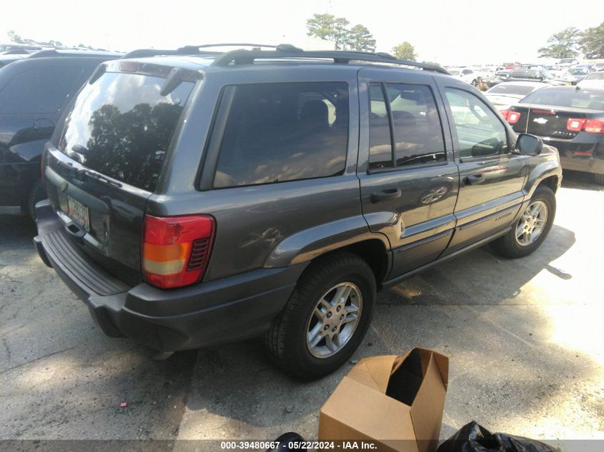 2004 Jeep Grand Cherokee Laredo VIN: 1J4GW48S44C344794 Lot: 39480667