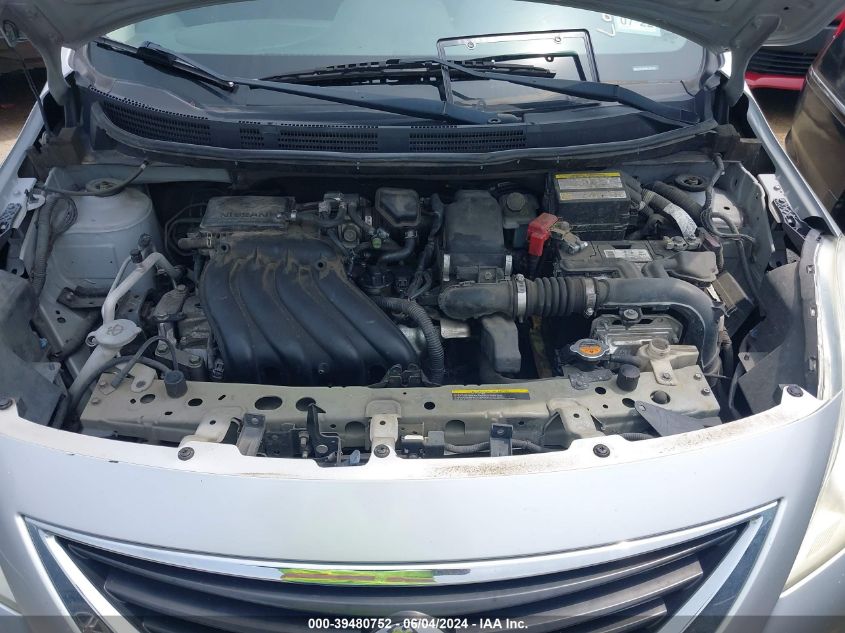 2014 Nissan Versa 1.6 S/1.6 S+/1.6 Sl/1.6 Sv VIN: 3N1CN7AP8EL872152 Lot: 39480752