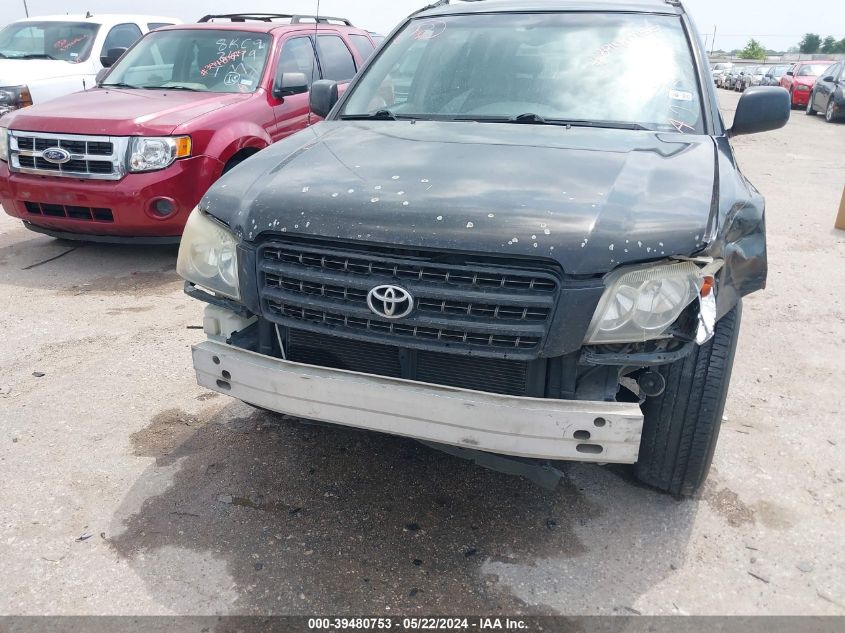 2002 Toyota Highlander VIN: JTEGD21A220033991 Lot: 39480753