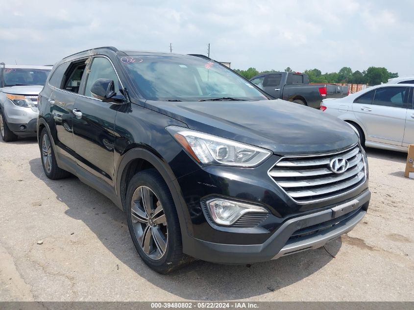 2014 Hyundai Santa Fe Limited VIN: KM8SR4HF6EU081306 Lot: 39480802