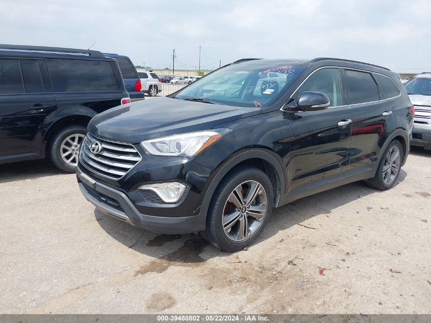 2014 Hyundai Santa Fe Limited VIN: KM8SR4HF6EU081306 Lot: 39480802