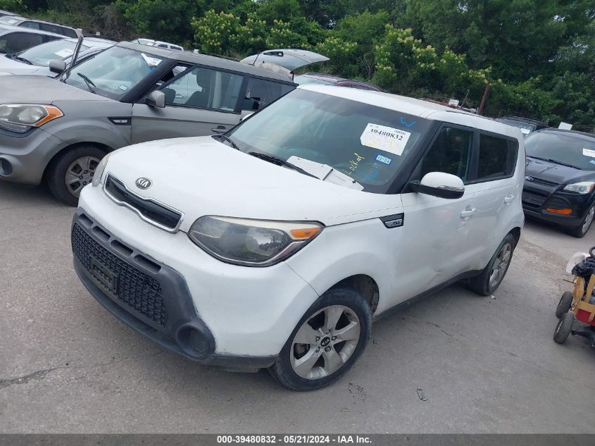 2014 Kia Soul + VIN: KNDJP3A58E7040207 Lot: 40652740