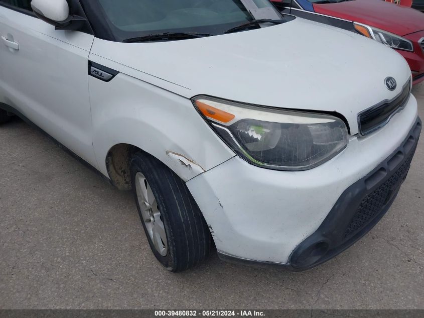 2014 Kia Soul + VIN: KNDJP3A58E7040207 Lot: 40652740