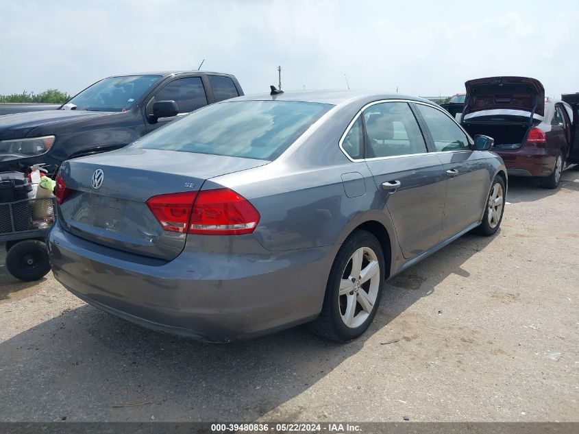 2013 Volkswagen Passat 2.5L Se VIN: 1VWBH7A37DC149090 Lot: 39480836